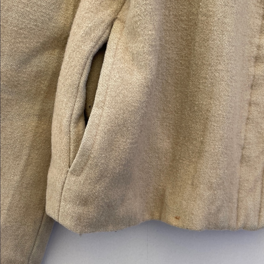 Absolutjoy Women’s Jacket, size S, wool blend with faux fur collar - Picture 6 of 15